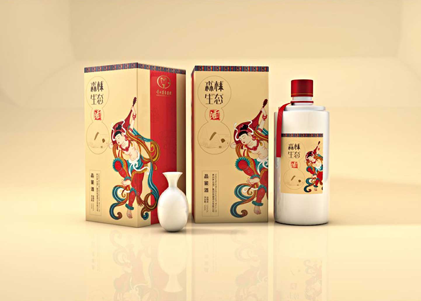 新型濃香型白酒品牌包裝設計的魅力？