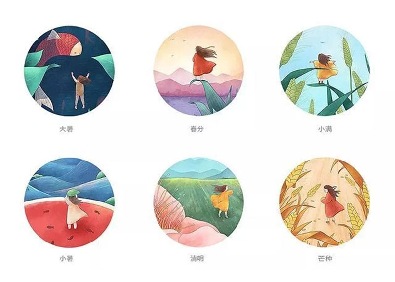 產品外包裝插畫風格有哪些？