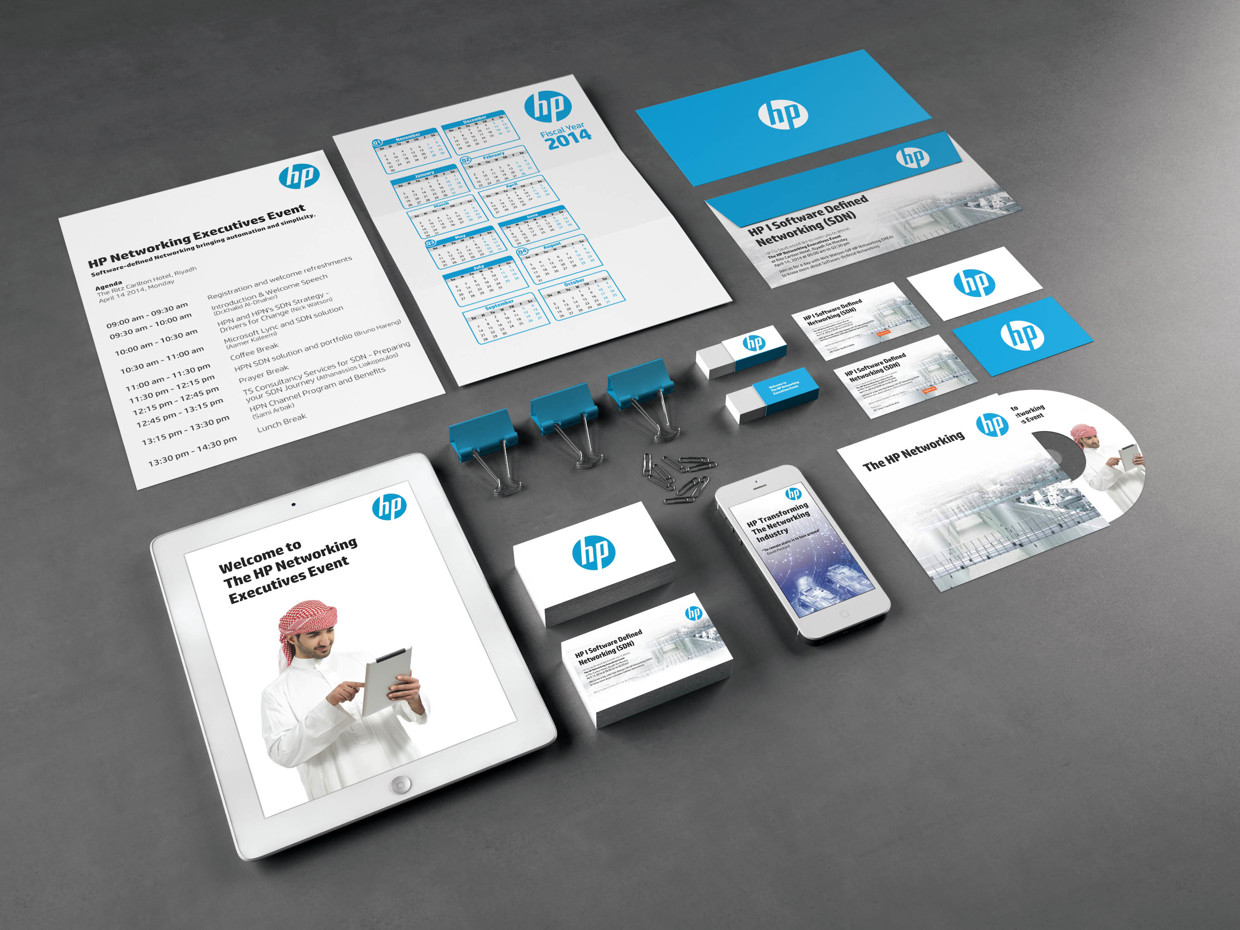 惠普網絡品牌設計