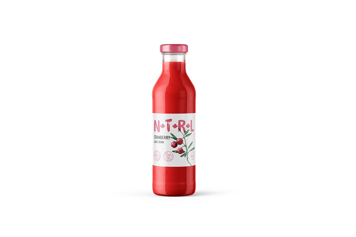 天然飲料，果汁的 品牌的包裝設計