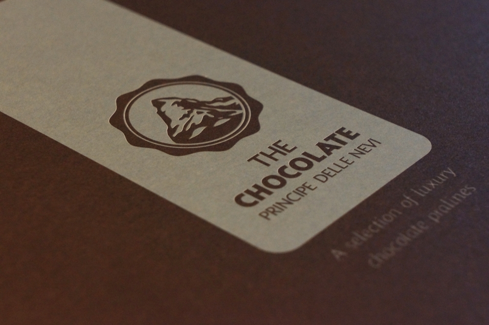 意大利豪華巧克力品牌包裝設計，專為酒店而定制